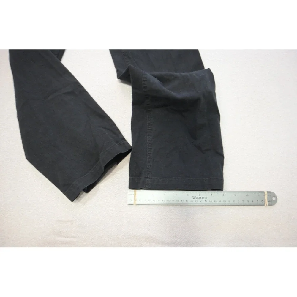 Polo Ralph Lauren Pants Kids Boys Sz 20 Black Elastic Waist Chino Excellent